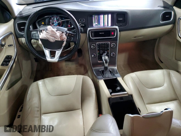 2015 Volvo S60 T5 Premier with VIN YV1612TB8F2311117, listed as a Copart auction lot 43157495 with 139,312 mi miles and Salvage Title. Bid and sale history available at carsss.com. Image 8.