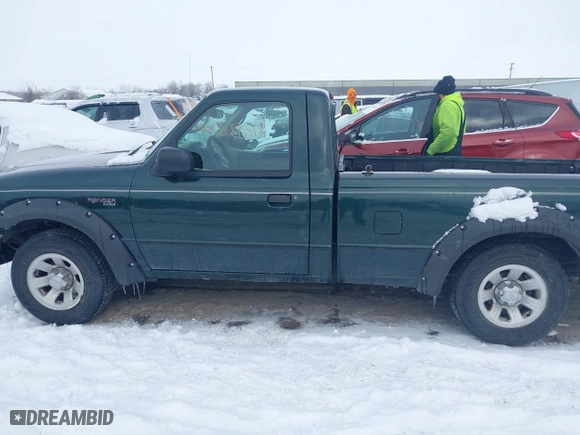 2003 Ford Ranger XL with VIN 1FTYR10U13PA86271, listed as a IAAI auction lot 41609518 with 118,257 mi miles. Bid and sale history available at carsss.com. Image 14.