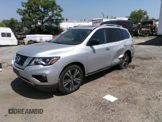 2017 Nissan Pathfinder SV with VIN 5N1DR2MN2HC602462, listed as a IAAI auction lot 39712096 with 74,298 mi miles and . Bid and sale history available at DreamBid. Image 17.