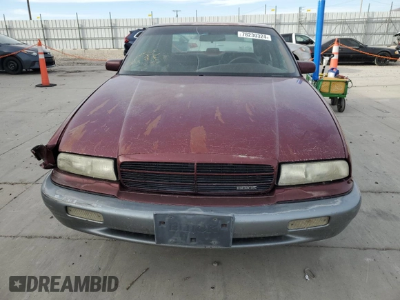 1996 Buick Regal with VIN 2G4WF52K3T1461797, listed as a Copart auction lot 78230324 with 93,303 mi miles and Salvage Title. Bid and sale history available at DreamBid. Image 5.