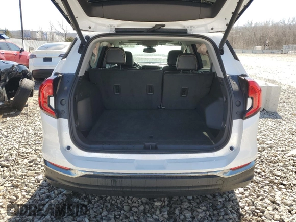 2024 GMC Terrain AT4 with VIN 3GKALYEGXRL393090, listed as a Copart auction lot 48188205 with 6,249 mi miles and Salvage Title. Bid and sale history available at DreamBid. Image 6.