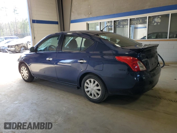 2014 Nissan Versa SV with VIN 3N1CN7AP0EK461009, listed as a Copart auction lot 47828175 with 125,832 mi miles and Clean Title. Bid and sale history available at DreamBid. Image 2.
