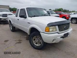 2002 Ford Ranger XL Fleet with VIN 1FTYR44U42PA71449, listed as a IAAI auction lot 41943200 with 212,180 mi miles. Bid and sale history available at carsss.com. Image 1.