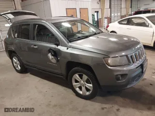 2014 Jeep Compass Sport with VIN 1C4NJDBB5ED537021, listed as a IAAI auction lot 41538063 with 198,710 mi miles. Bid and sale history available at carsss.com. Image 1.