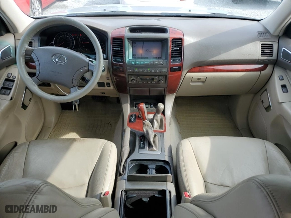 2008 Lexus GX 470 with VIN JTJBT20X380155076, listed as a Copart auction lot 54149495 with 146,720 mi miles and Clean Title. Bid and sale history available at carsss.com. Image 8.