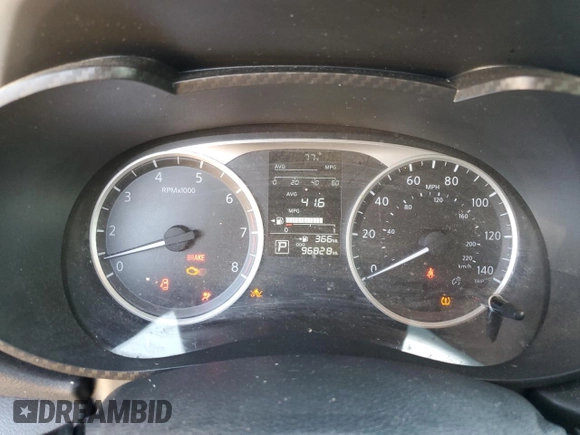 2020 Nissan Versa S with VIN 3N1CN8DVXLL841787, listed as a Copart auction lot 48344605 with 96,828 mi miles and Salvage Title. Bid and sale history available at carsss.com. Image 9.
