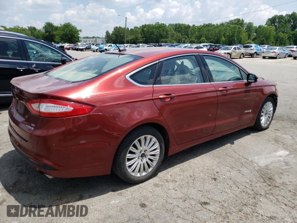 2014 Ford Fusion SE Hybrid with VIN 3FA6P0LU3ER253735, listed as a Copart auction lot 63222635 with 147,470 mi miles and Salvage title. Bid and sale history available at DreamBid. Image 3.