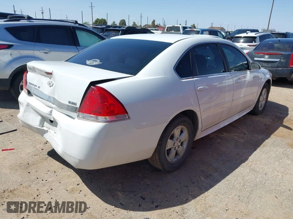 2011 Chevrolet Impala LT Fleet z VIN 2G1WG5EK2B1222651, wystawiony jako IAAI lot #41969777 z przebiegiem 160 362 mil mil oraz . Historia ofert i sprzedaży dostępna na DreamBid. Obrazek 4.