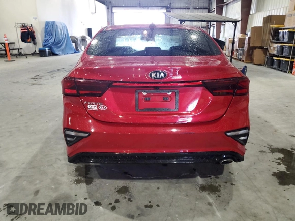 2021 Kia Forte LXS with VIN 3KPF24AD2ME357822, listed as a Copart auction lot 62790355 with 36,589 mi miles and Non repairable. Bid and sale history available at DreamBid. Image 6.