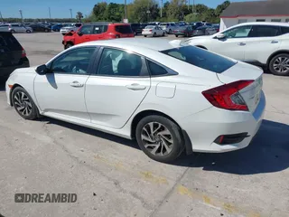 2018 Honda Civic Sedan EX with VIN 19XFC2F78JE037551, listed as a IAAI auction lot 41733255 with 93,664 mi miles. Bid and sale history available at carsss.com. Image 3.