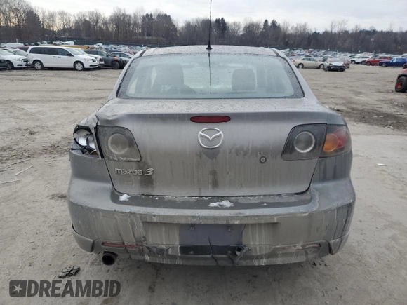 2004 Mazda 3 s with VIN JM1BK323X41163279, listed as a Copart auction lot 88756245 with 163,862 mi miles and Salvage Title. Bid and sale history available at DreamBid. Image 6.