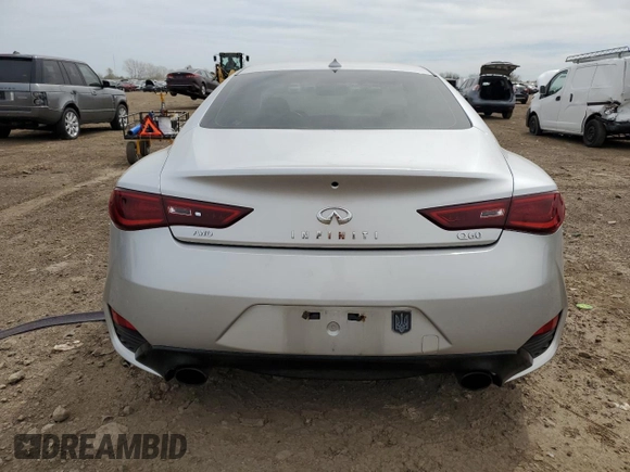 2017 Infiniti Q60 Premium с VIN JN1EV7EL6HM550068, выставлен на аукционе Copart как лот 54575235 с пробегом 80 248 миль миль и Списание • Salvage title. История ставок и продаж доступна на DreamBid. Изображение 6.