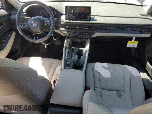 2024 Honda Accord EX with VIN 1HGCY1F36RA083133, listed as a Copart auction lot 58271195 with 5,772 mi miles and Salvage title. Bid and sale history available at DreamBid. Image 8.
