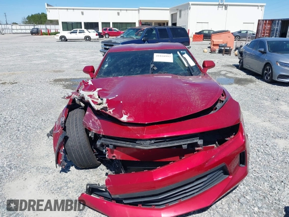 2016 Chevrolet Camaro 1LT with VIN 1G1FB1RS3G0148449, listed as a IAAI auction lot 41810993 with 55,199 mi miles. Bid and sale history available at carsss.com. Image 13.