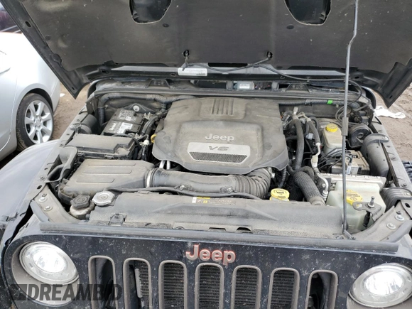 2017 Jeep Wrangler Sahara z VIN 1C4AJWBG5HL542123, wystawiony jako Copart lot #49315805 z przebiegiem 149 941 mil mil oraz Szkoda całkowita • Salvage title. Historia ofert i sprzedaży dostępna na DreamBid. Obrazek 11.
