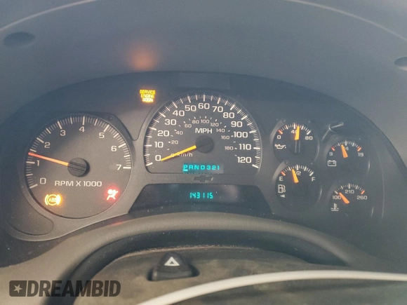 2004 Chevrolet TrailBlazer LS with VIN 1GNDS13S642165230, listed as a Copart auction lot 46272915 with 143,115 mi miles and Salvage Title. Bid and sale history available at carsss.com. Image 9.