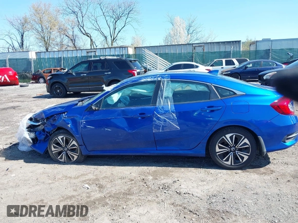 2017 Honda Civic Sedan EX-T with VIN 19XFC1F32HE207503, listed as a IAAI auction lot 41942040 with 60,983 mi miles. Bid and sale history available at carsss.com. Image 15.
