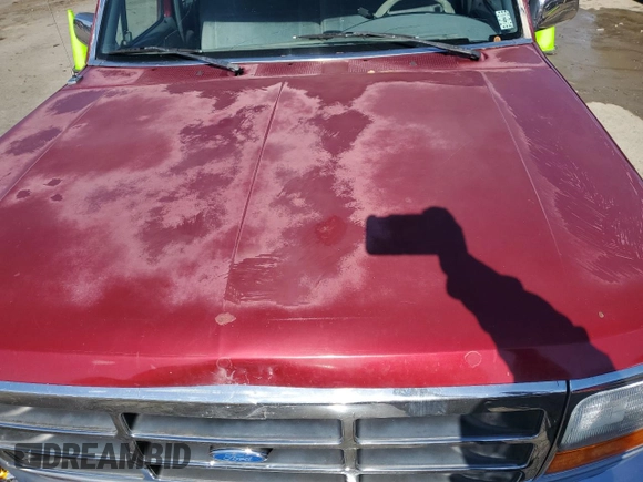 1994 Ford F-150 with VIN 1FTEX15N9RKB53277, listed as a Copart auction lot 87906665 with 186,113 mi miles and Salvage Title. Bid and sale history available at DreamBid. Image 11.