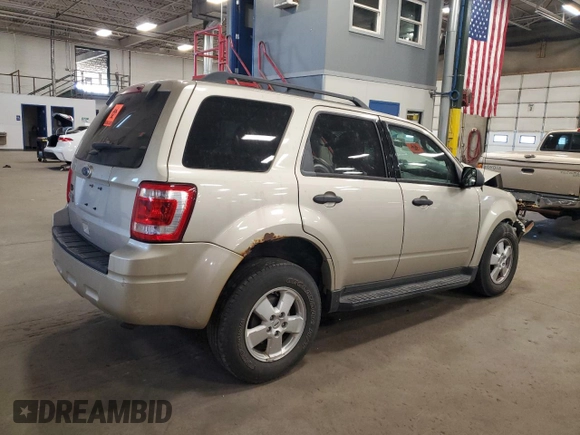 2012 Ford Escape XLT with VIN 1FMCU9D72CKA90785, listed as a Copart auction lot 56054135 with Not provided miles and Salvage title. Bid and sale history available at DreamBid. Image 3.