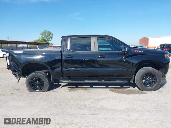 2021 Chevrolet Silverado 1500 LT Trail Boss with VIN 3GCPYFEL5MG150605, listed as a IAAI auction lot 40951452 with 47,577 mi miles and . Bid and sale history available at DreamBid. Image 13.