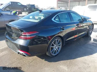 2022 Genesis G70 2.0T with VIN KMTG34TA0NU098580, listed as a IAAI auction lot 41763511 with 87,816 mi miles. Bid and sale history available at carsss.com. Image 4.