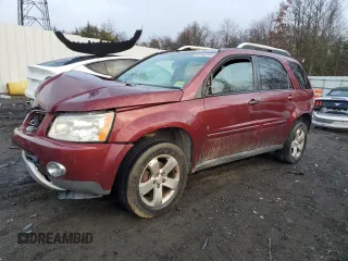 2007 Pontiac Torrent with VIN 2CKDL73FX76245092, listed as a Copart auction lot 82565204 with 0 mi miles and Salvage Title. Bid and sale history available at carsss.com. Image 1.