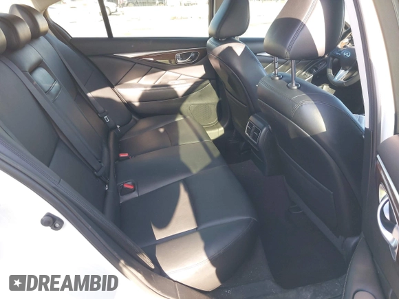 2018 Infiniti Q50 3.0t LUXE with VIN JN1EV7AP4JM364687, listed as a IAAI auction lot 41974812 with 87,439 mi miles. Bid and sale history available at carsss.com. Image 8.
