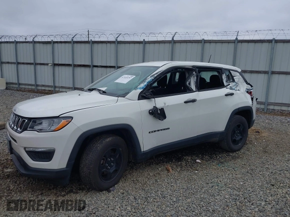 2020 Jeep Compass Sport z VIN 3C4NJCAB9LT218479, wystawiony jako IAAI lot #41533257 z przebiegiem 119 963 mil mil oraz . Historia ofert i sprzedaży dostępna na DreamBid. Obrazek 6.