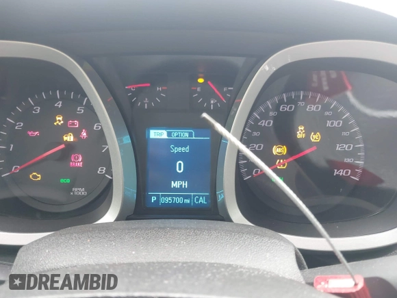 2013 Chevrolet Equinox LT with VIN 2GNALDEK0D6423923, listed as a IAAI auction lot 42022162 with 95,700 mi miles. Bid and sale history available at carsss.com. Image 7.