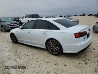 2018 Audi S6 Prestige with VIN WAUHFAFC0JN070222, listed as a Copart auction lot 42734155 with 29,456 mi miles and Salvage Title. Bid and sale history available at carsss.com. Image 2.