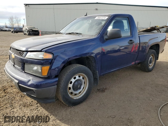 2011 Chevrolet Colorado 1LT with VIN 1GCCSCF97B8128545, listed as a Copart auction lot 76607274 with 126,951 mi miles and Salvage Title. Bid and sale history available at DreamBid. Image 1.