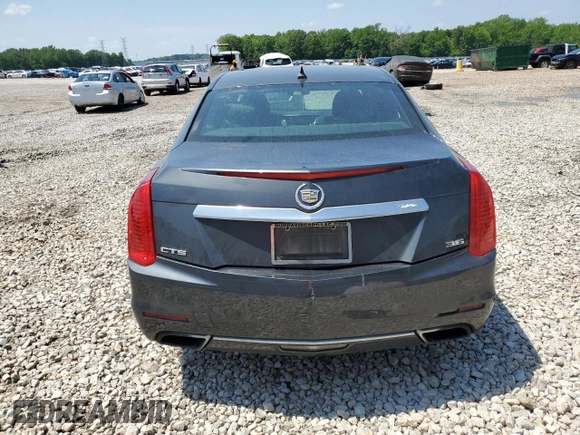 2014 Cadillac CTS Performance RWD with VIN 1G6AS5S39E0148497, listed as a Copart auction lot 54729065 with Not Provided miles and Salvage Title. Bid and sale history available at DreamBid. Image 6.