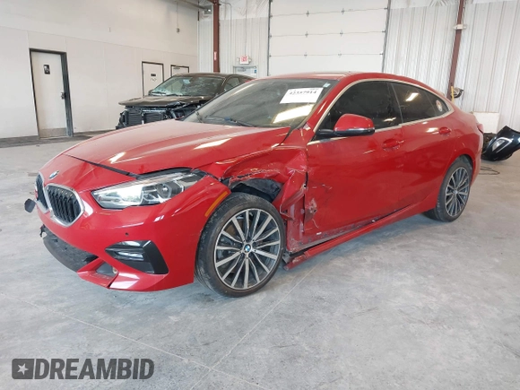 2021 BMW 2 Series 228i xDrive with VIN WBA73AK07M7J08053, listed as a IAAI auction lot 42357914 with 59,537 mi miles and . Bid and sale history available at DreamBid. Image 19.