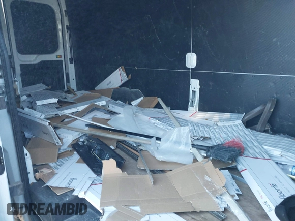 2020 Ford Transit Cargo with VIN 1FTBW3X82LKA91396, listed as a IAAI auction lot 41310803 with 60,760 mi miles and . Bid and sale history available at DreamBid. Image 8.