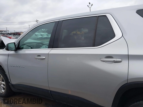 2020 Chevrolet Traverse LS with VIN 1GNEVFKW3LJ302044, listed as a IAAI auction lot 41211456 with 49,666 mi miles and . Bid and sale history available at DreamBid. Image 14.