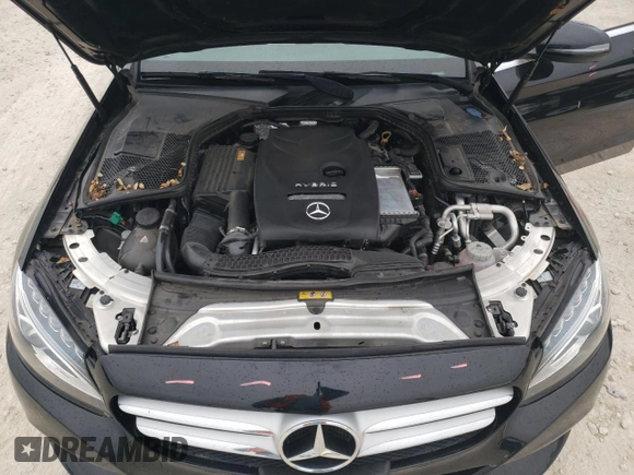 2018 Mercedes-Benz C 350e with VIN 55SWF4HB0JU238745, listed as a Copart auction lot 88916345 with 44,808 mi miles and Salvage title. Bid and sale history available at DreamBid. Image 11.