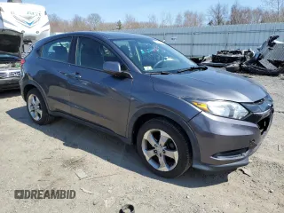2017 Honda HR-V LX with VIN 3CZRU6H38HM726799, listed as a Copart auction lot 51990795 with 81,264 mi miles and Salvage Title. Bid and sale history available at carsss.com. Image 4.