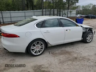 2017 Jaguar XF 35t Prestige with VIN SAJBE4BV9HCY29350, listed as a Copart auction lot 51977125 with 80,270 mi miles and Salvage Title. Bid and sale history available at carsss.com. Image 3.