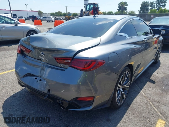 2017 Infiniti Q60 Premium with VIN JN1CV7EK5HM110549, listed as a IAAI auction lot 42136574 with 77,009 mi miles and . Bid and sale history available at DreamBid. Image 4.