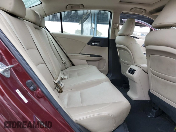 2013 Honda Accord Sdn EX-L with VIN 1HGCR2F84DA196053, listed as a Copart auction lot 54188445 with 96,305 mi miles and Salvage Title. Bid and sale history available at carsss.com. Image 10.