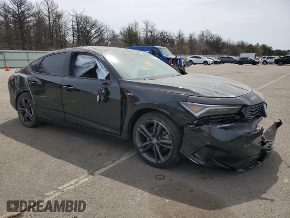 2024 Acura Integra w/A-Spec Package z VIN 19UDE4H37RA008212, wystawiony jako Copart lot #54535745 z przebiegiem 10 414 mil mil oraz Szkody całkowita. Historia ofert i sprzedaży dostępna na DreamBid. Obrazek 4.