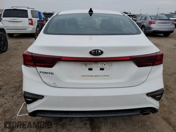 2021 Kia Forte LXS with VIN 3KPF24AD6ME378480, listed as a Copart auction lot 59366195 with 66,124 mi miles and Salvage title. Bid and sale history available at DreamBid. Image 6.