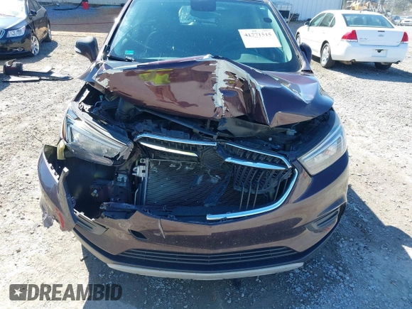 2018 Buick Encore Preferred with VIN KL4CJASB4JB627444, listed as a IAAI auction lot 41771515 with 90,332 mi miles. Bid and sale history available at carsss.com. Image 12.