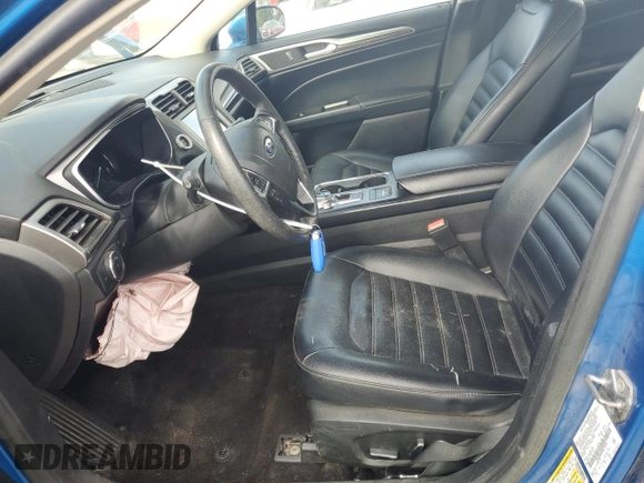 2019 Ford Fusion SEL with VIN 3FA6P0MU6KR139156, listed as a Copart auction lot 52522375 with 148,247 mi miles and Non Repairable. Bid and sale history available at DreamBid. Image 7.