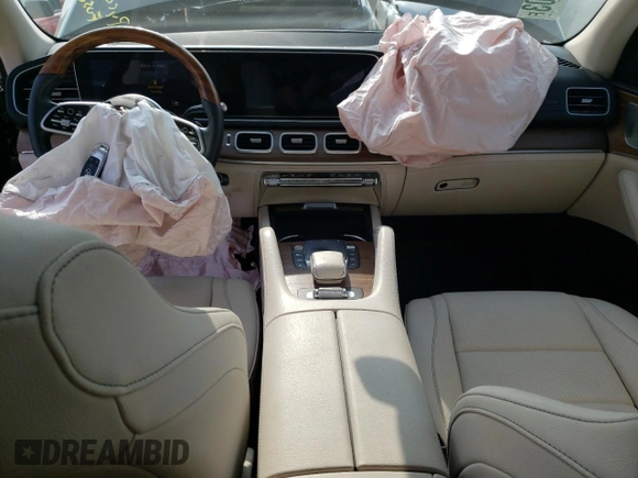 2021 Mercedes-Benz GLS with VIN 4JGFF5KEXMA476900, listed as a Copart auction lot 56831003 with 24,262 mi miles. Bid and sale history available at carsss.com. Image 8.