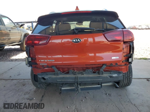 2021 Kia Niro Touring with VIN KNDCC3LC5M5466642, listed as a Copart auction lot 60411074 with 79,861 mi miles and Salvage Title. Bid and sale history available at carsss.com. Image 6.
