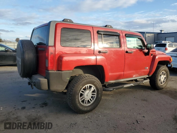 2008 Hummer H3 SUV with VIN 5GTEN13E688196729, listed as a Copart auction lot 79829084 with 237,694 mi miles and Salvage Title. Bid and sale history available at carsss.com. Image 3.