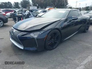 2022 Lexus LC 500h with VIN JTHBP5AY6NA105387, listed as a IAAI auction lot 41600455 with 18,207 mi miles and . Bid and sale history available at DreamBid. Image 18.
