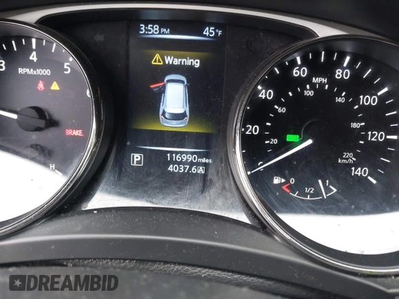 2016 Nissan Rogue S with VIN JN8AT2MT2GW014795, listed as a IAAI auction lot 41393853 with 116,990 mi miles and . Bid and sale history available at DreamBid. Image 7.
