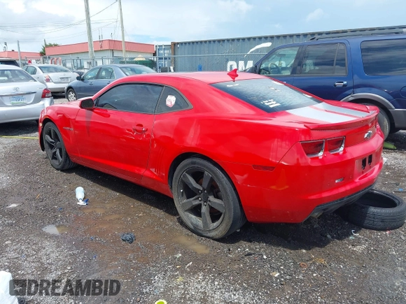 2012 Chevrolet Camaro 2LT with VIN 2G1FC1E31C9153872, listed as a IAAI auction lot 42526021 with 180,818 mi miles and . Bid and sale history available at DreamBid. Image 14.